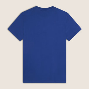 T-shirt Regular con Scollo girocollo e logo in tono colore