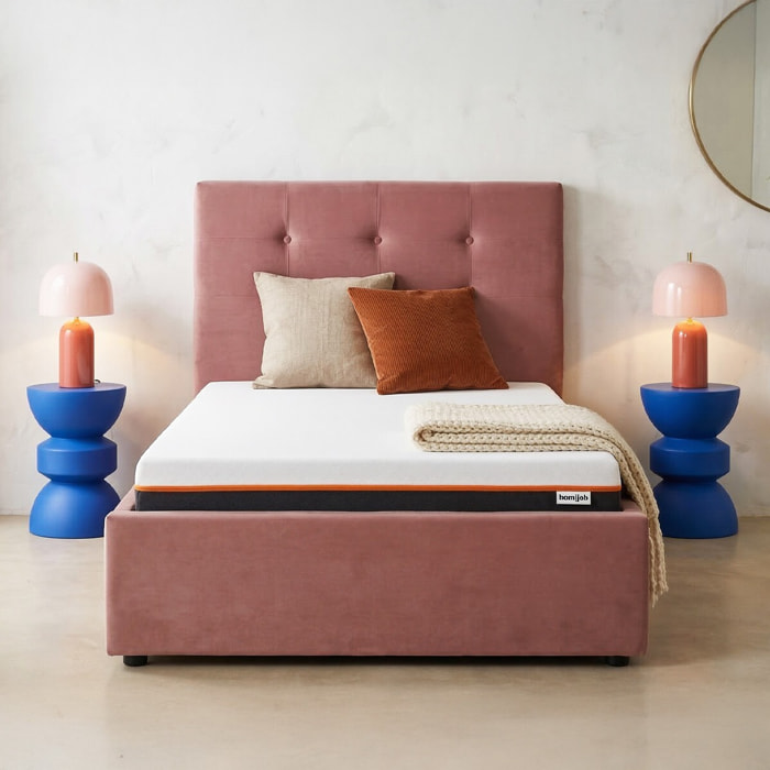 Matelas mousse gel à mémoire de forme, double confort, 22cm - DUAL CONFORT