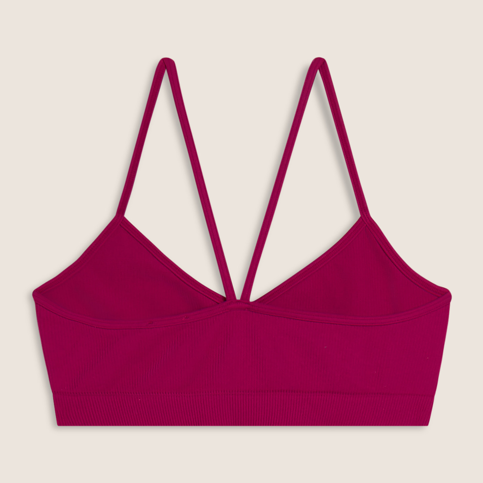 Top sportivo seamless con spalline incrociate