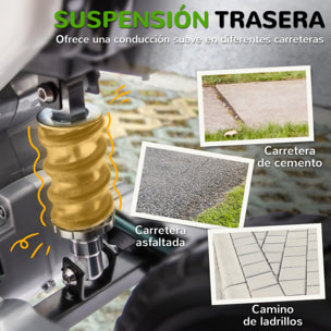 Moto Eléctrica para Niños de +3 Años, Moto Eléctrica Infantil con Batería 12V, Música, Velocidad 2,4-5 km/h y Ruedas Auxiliares Desmontables, Carga 30 kg, Verde