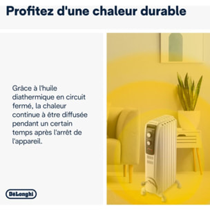 Chauffage Bain d'huile DELONGHI Dragon 4 TRD4 0820