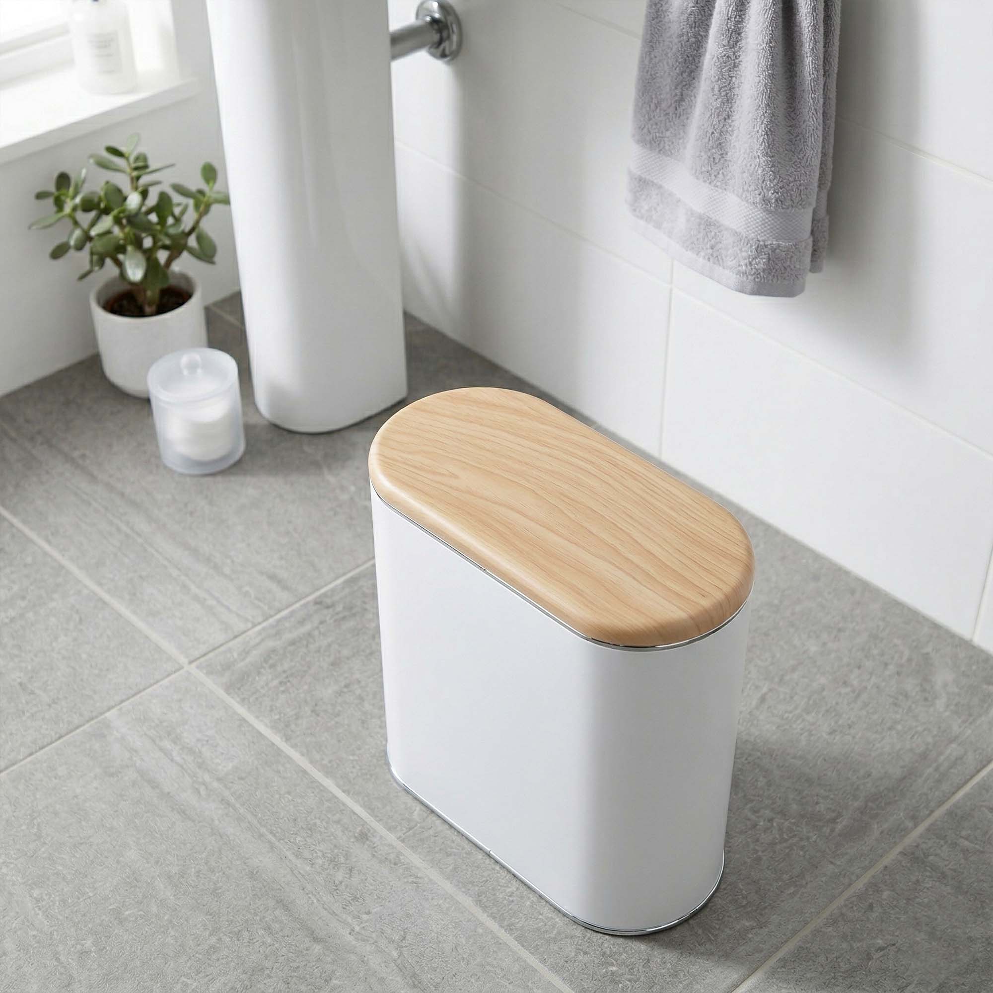 Poubelle de salle de bain push ALDO 10L