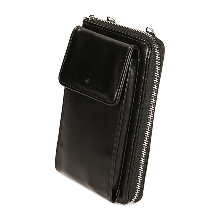 Mini-bag nera pocket