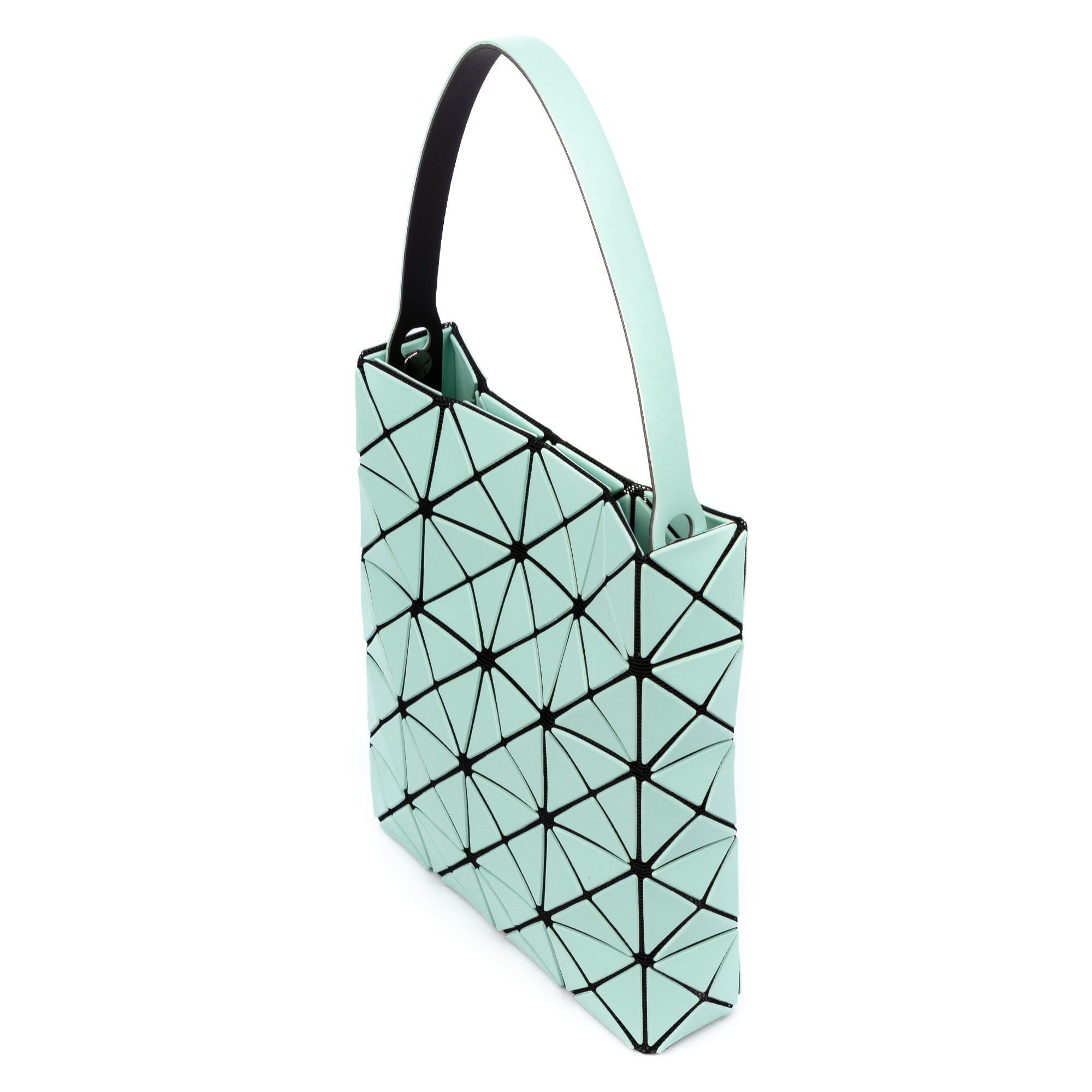 Aterno borsa a tracolla e a mano con design geometrico.