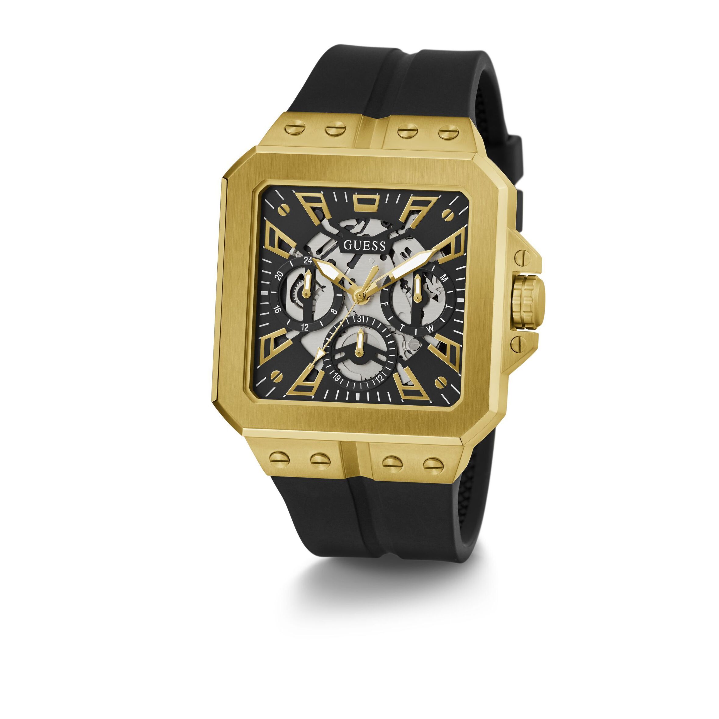 Guess Reloj Analógico De Cuarzo Gs Leo