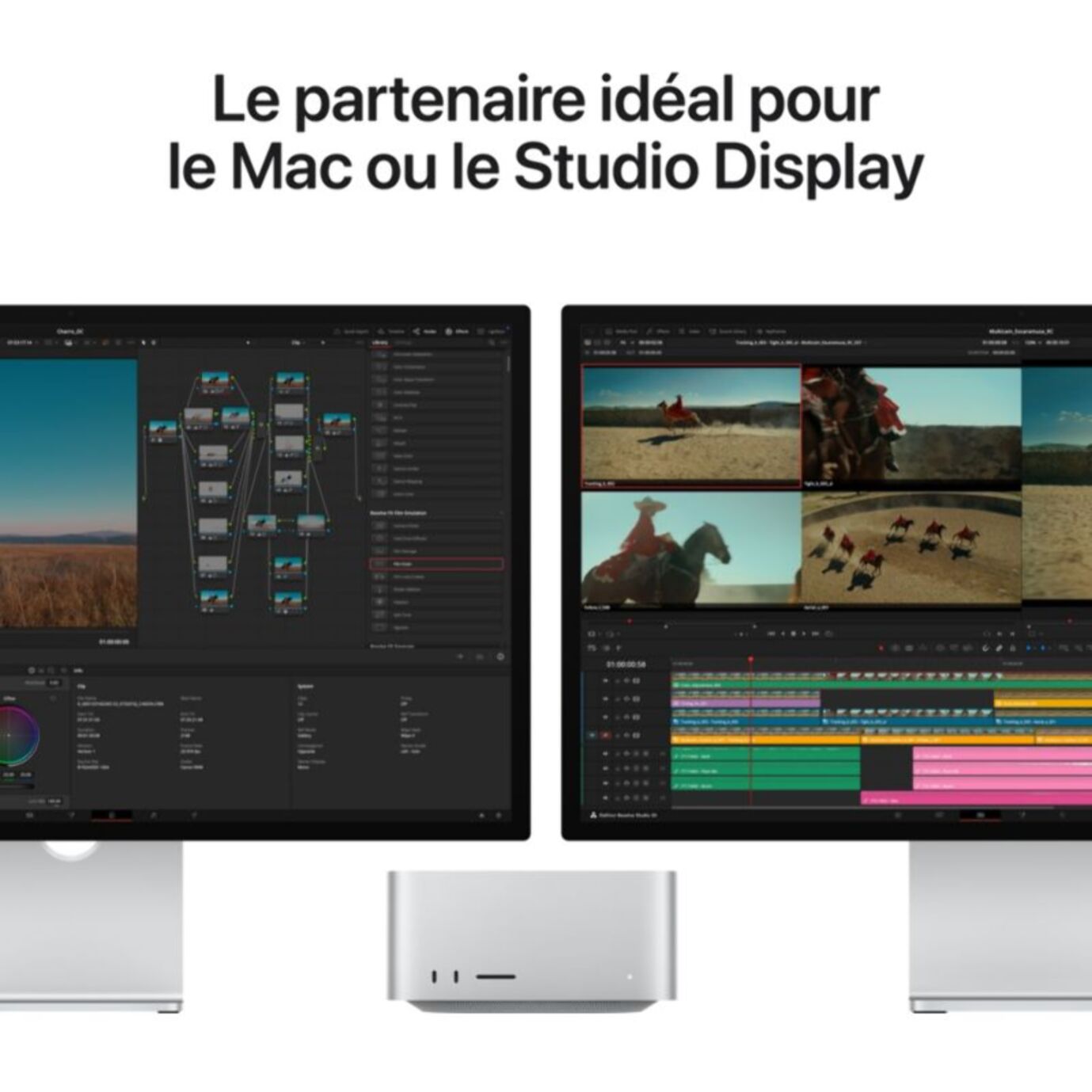 Ecran PC APPLE Studio Display XDR 27'' 5K Mini LED Verre Standard Kit VESA