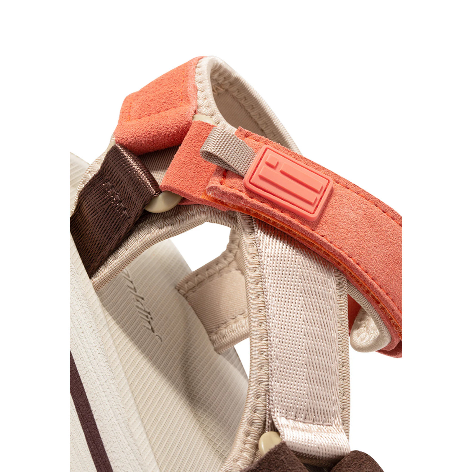 Sandalias Mujer Forest High Franjas Naranja