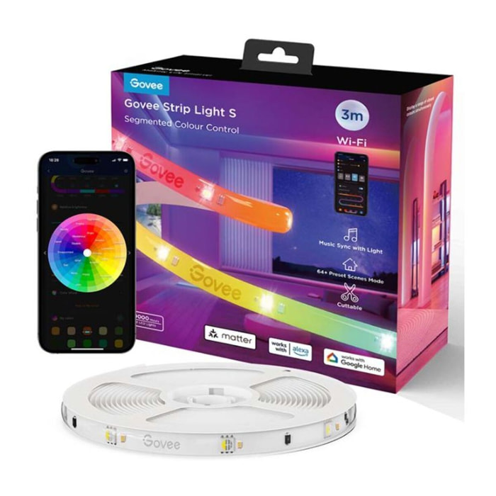 Bandeau LED GOVEE LED STRIP LIGHT RGBIC