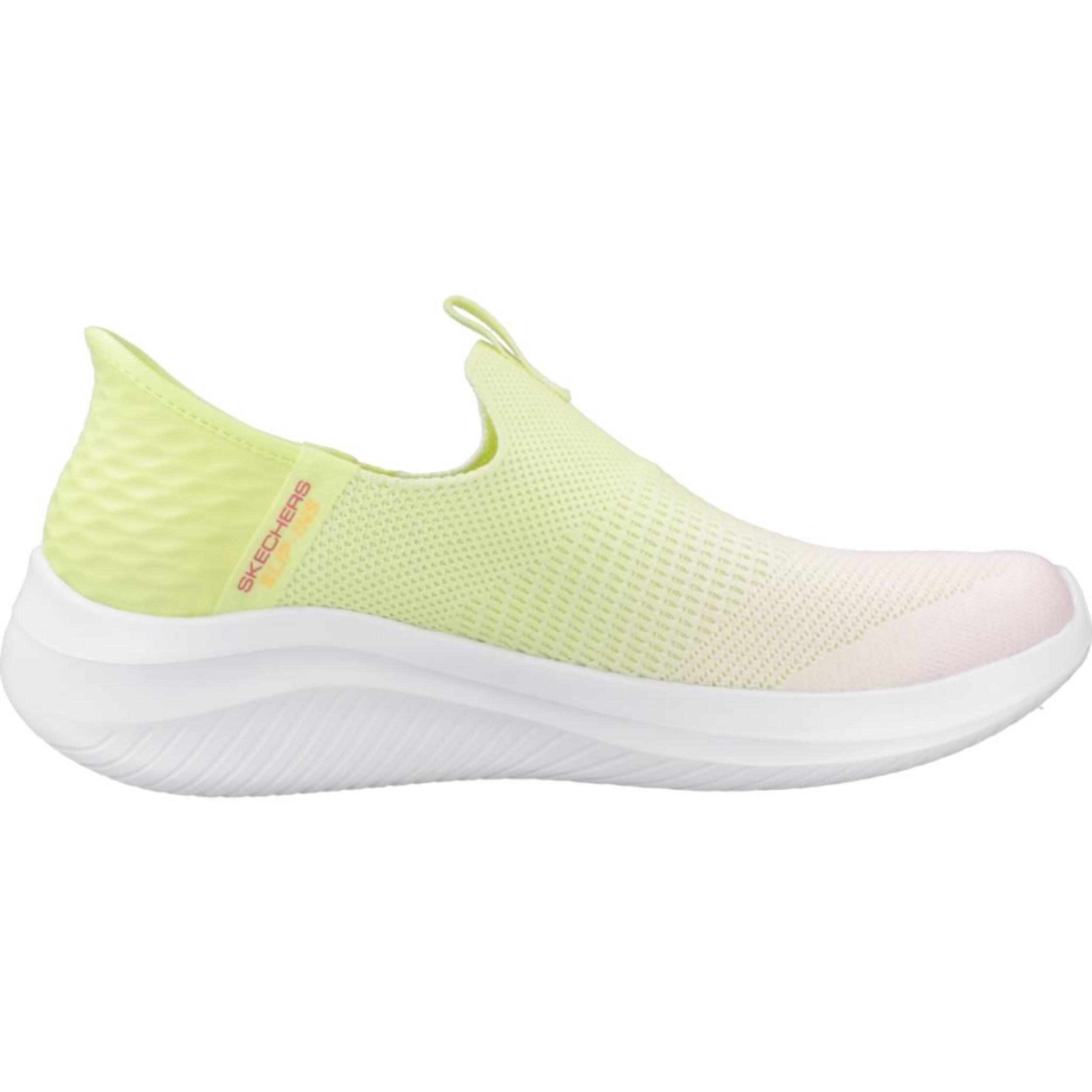 Sneakers De  Mujer Slip Ins: Ultra Flex 3.0 Amarillo