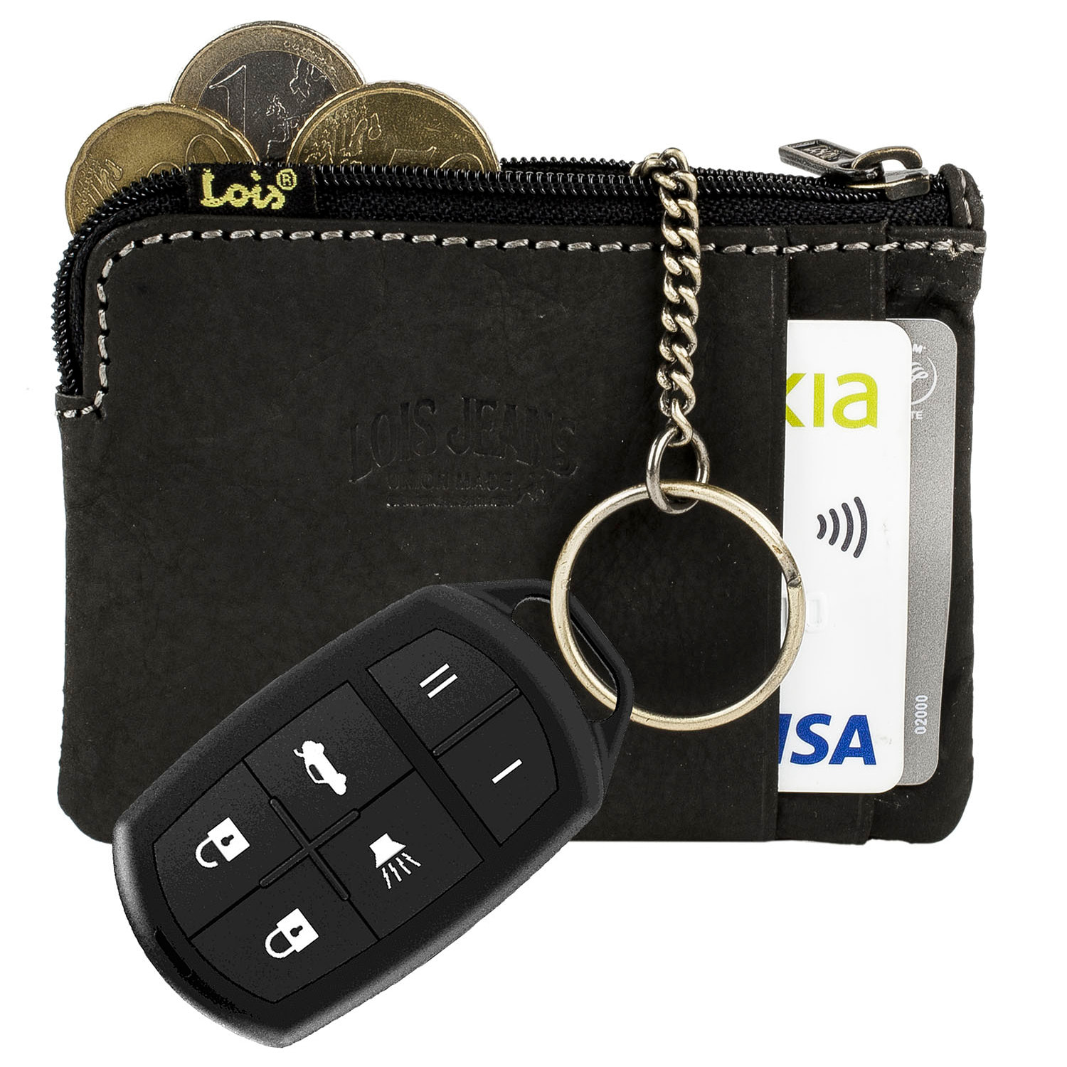 Monedero Lois Keel Negro