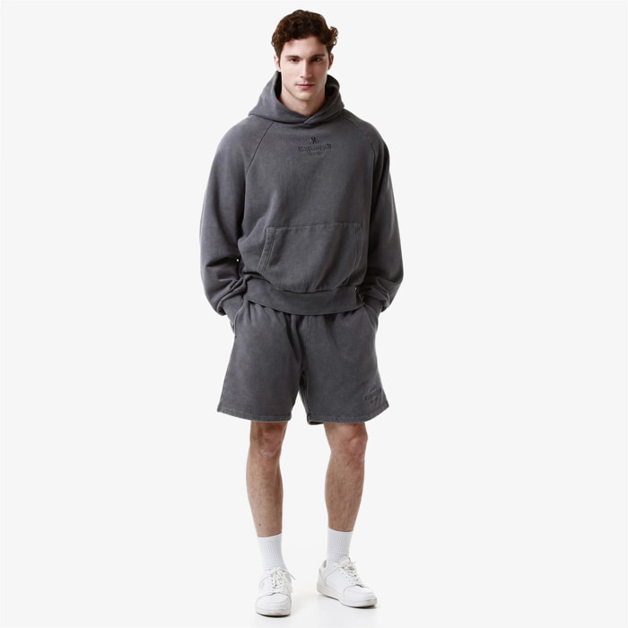 Kappa - Pantaloni Corti Uomo Grigio - Authentic Premium Lou