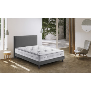 Matelas , ressort ensachés, ferme, H27