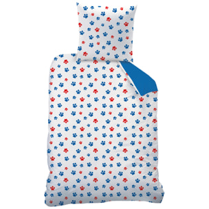 Parure de lit imprimée 100% coton, READY FOR ACTION