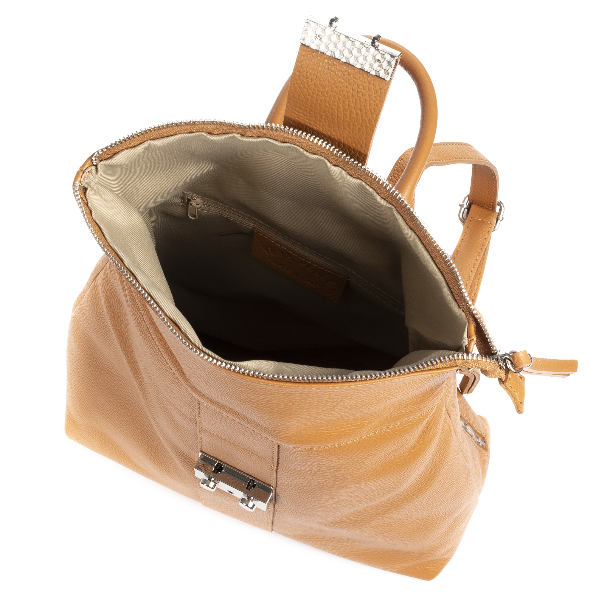 Foca Zaino Donna. Pelle autentica Dollaro