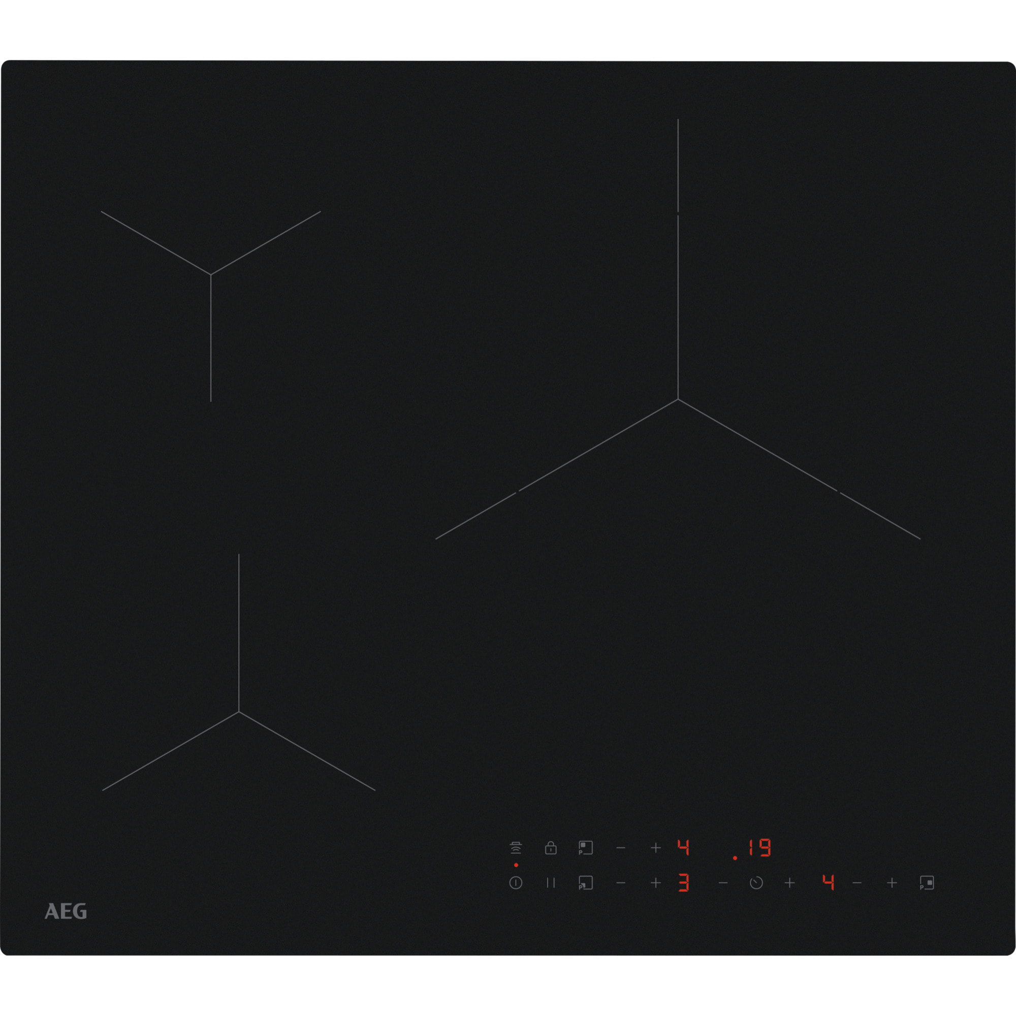 AEG Placa de inducción SaphirMatt® SE Serie 6000 Induction de 60 cm TN63IV0BCT