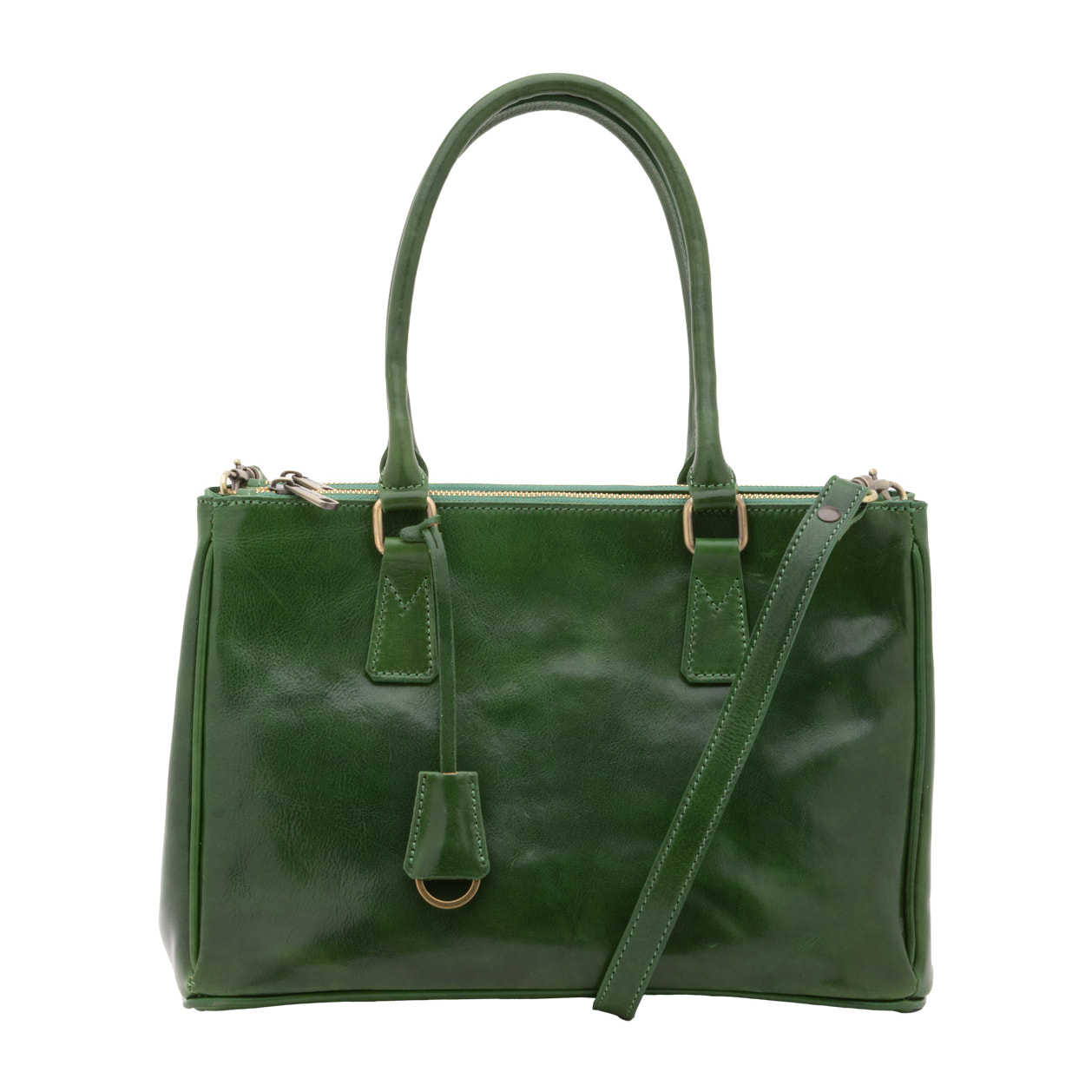 Borsa a tracolla  da donna In Vera pelle Made in Italy 35x23x16 cm