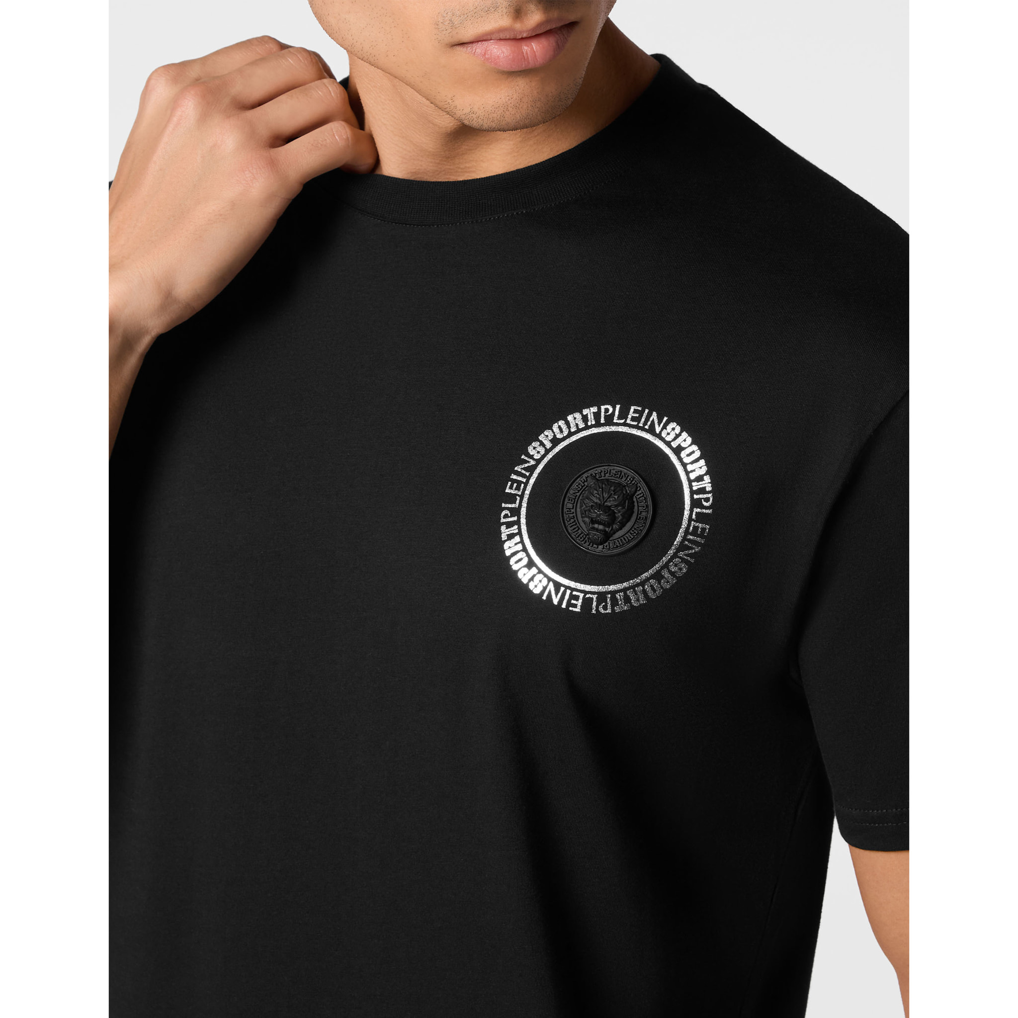 PLEIN SPORT Camiseta Cuello Redondo CARBON TIGER