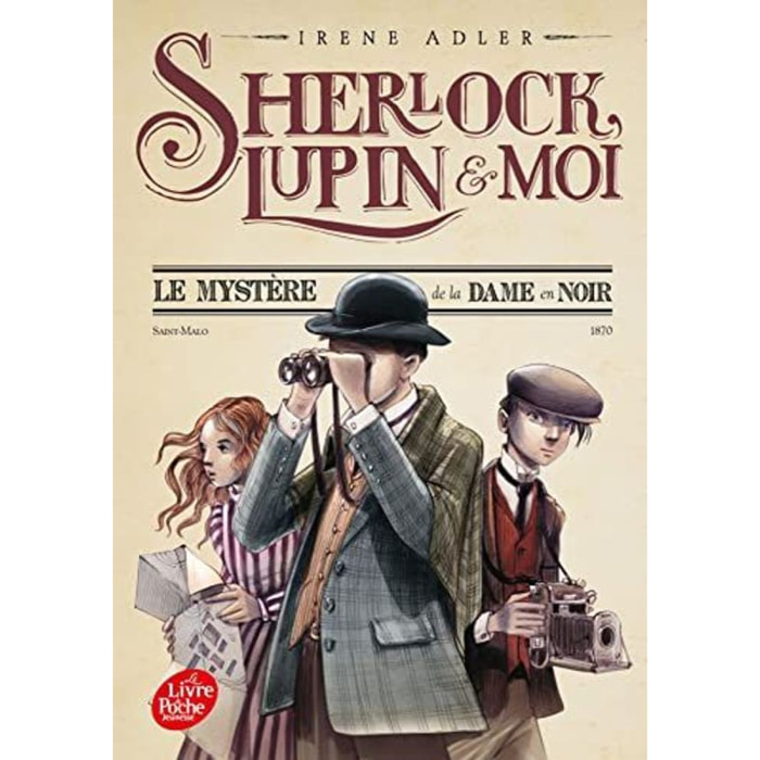 Adler, Irène | Sherlock, Lupin et moi - Tome 1: Le mystère de la dame en noir | Livre d'occasion