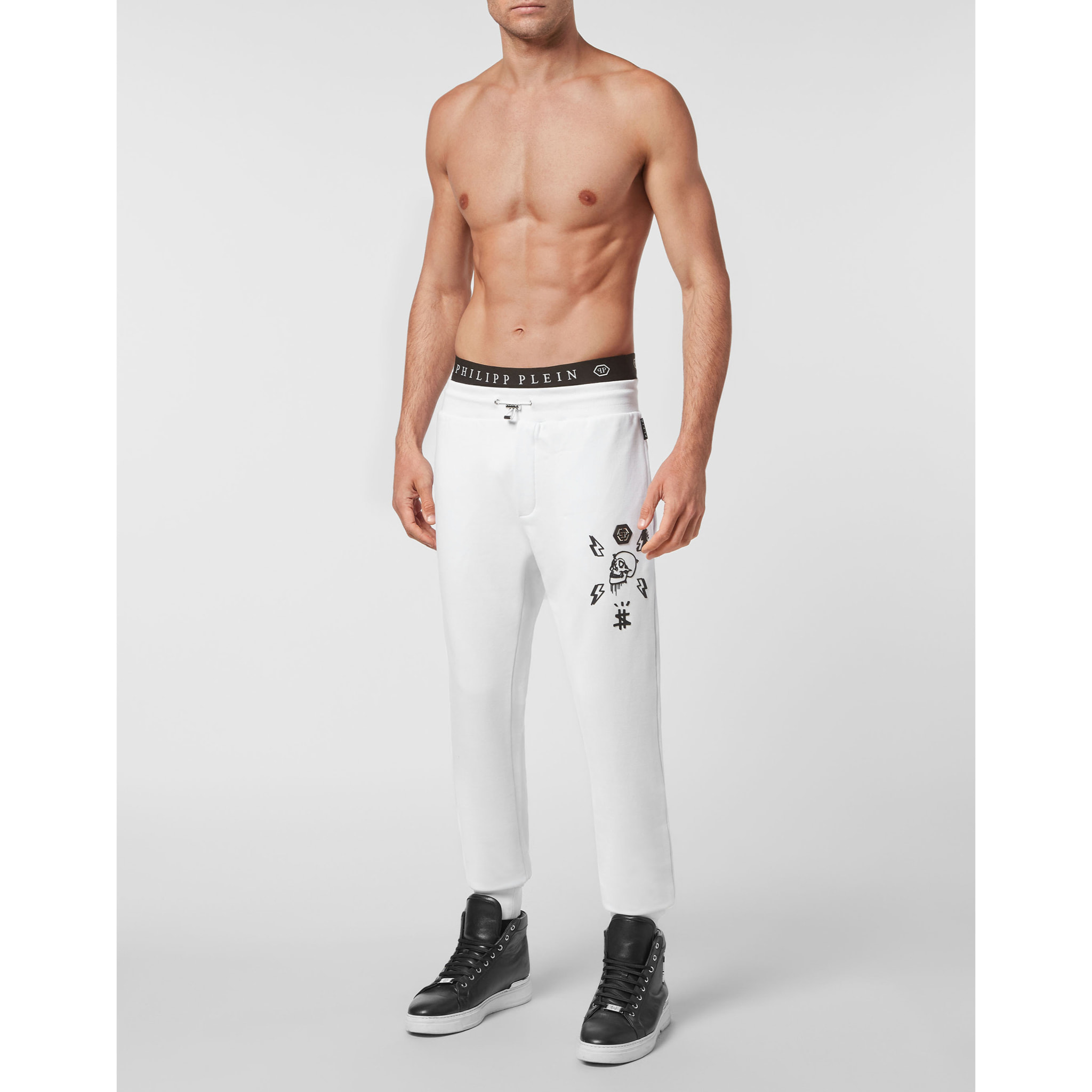 PHILIPP PLEIN Pantalones de chándal HEXAGON