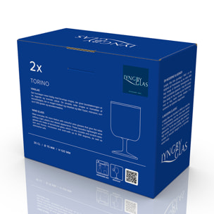 Set de 2 verres à vin Torino 30cl