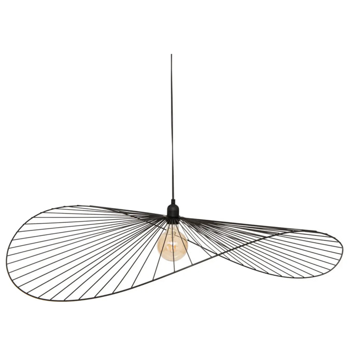 Suspension Adelia noir H105cm