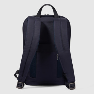 Piquadro Zaino porta pc 15,6 in tessuto riciclato