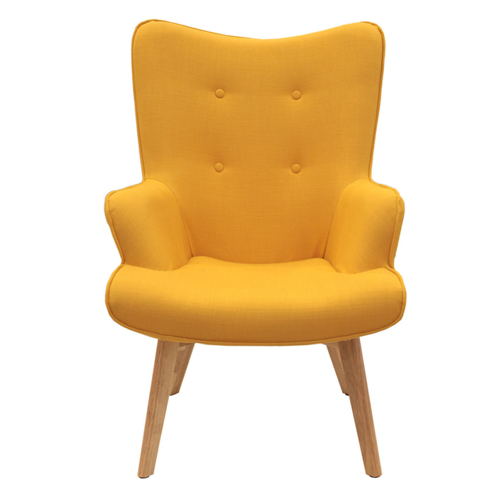 Fauteuil Helsinki Jaune