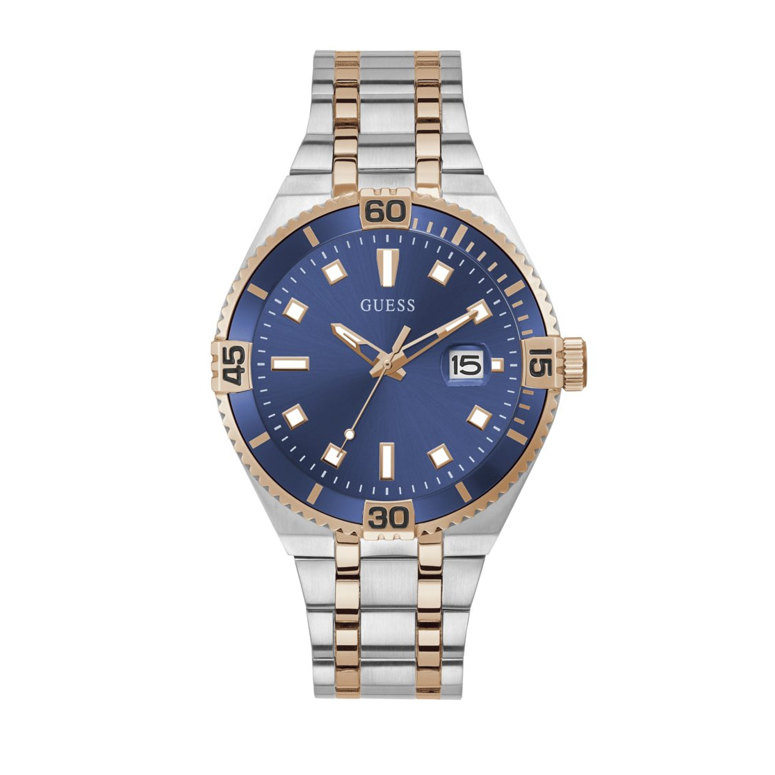 Reloj Guess GW0330G3 Hombre Analogico Cuarzo con Correa de Acero inoxidable