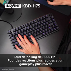 Clavier gamer SONY INZONE KBD-H75