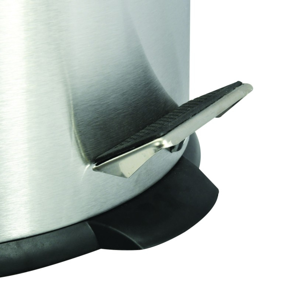 Poubelle à pédale de cuisine Inox 30L Gris MSV