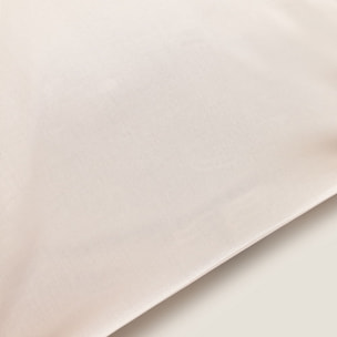 Funda de almohada de algodón 180 hilos rayas Drea color azul 100% Algodón percal