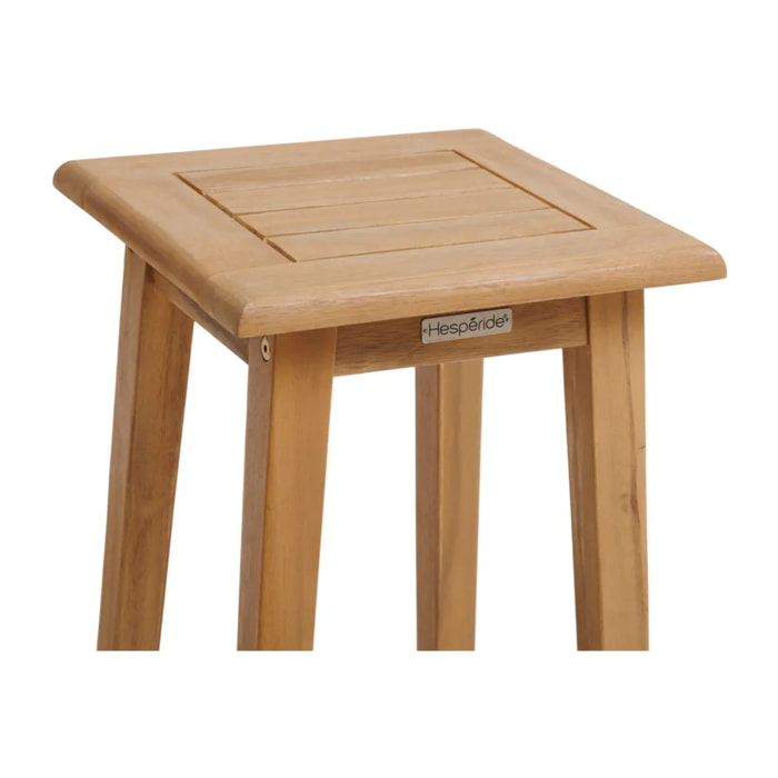 Tabouret haut de jardin Tiwi Acacia