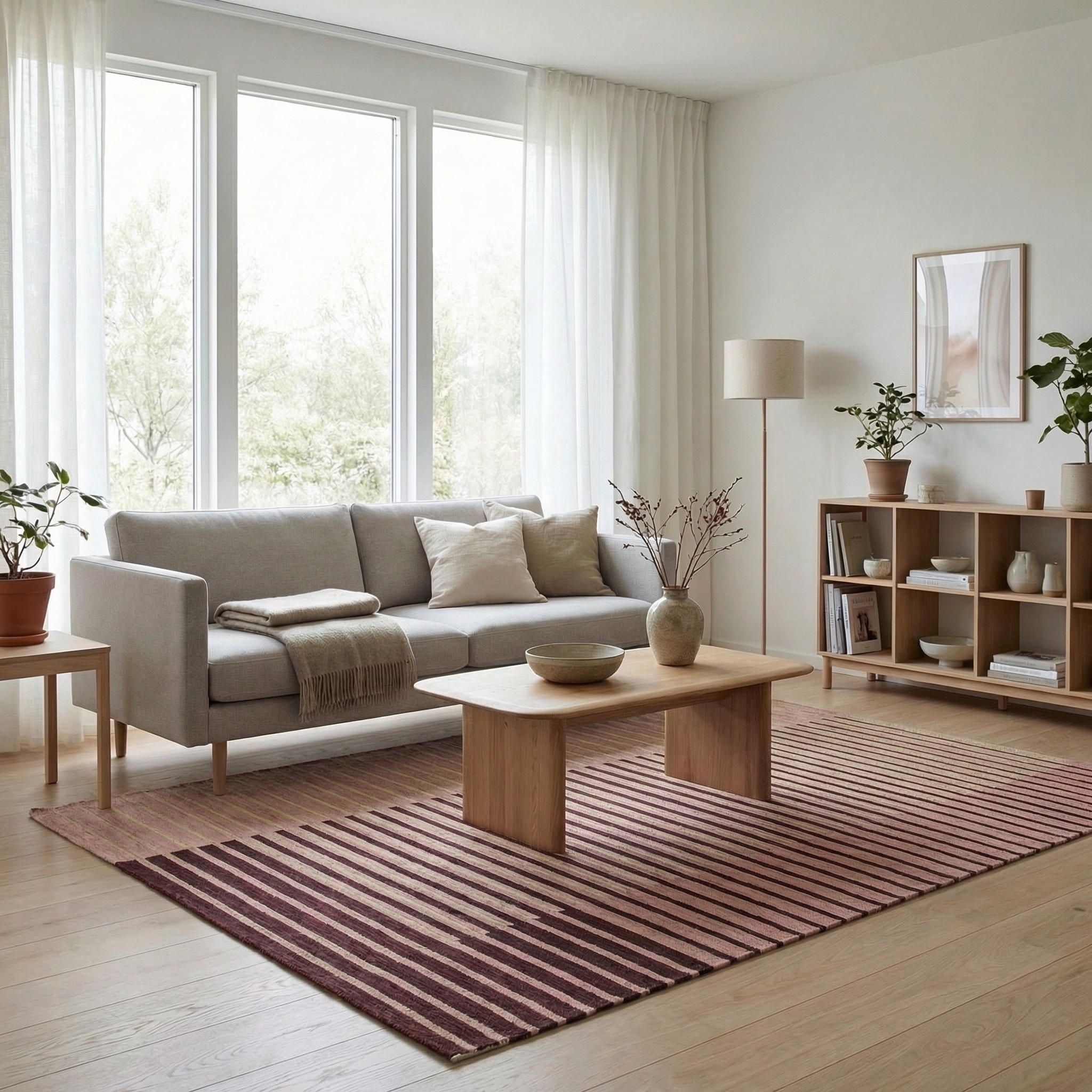 Tappeto arredo Neon vino CON FONDO ANTISCIVOLO