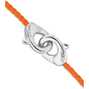 Pulsera SER INSEPARABLE NARANJA M