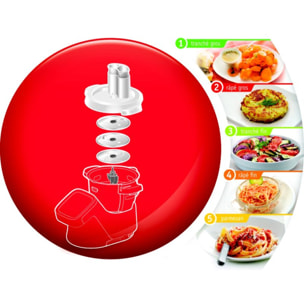 Râpe MOULINEX COMPANION XF383110