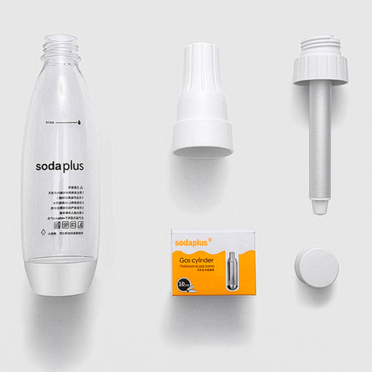Máquina portátil de 1000 ml para hacer agua con gas y bebidas carbonatadas.