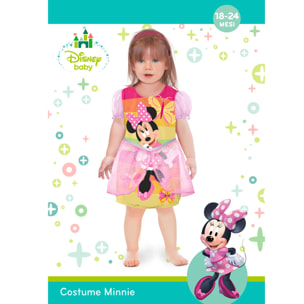 Vestito Costume Disney Baby Minnie Topolina Rosa Bambina