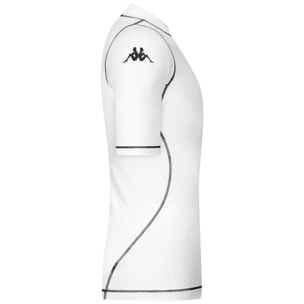 Kappa - Camisetas de juego Hombre Blanco - Kombat Xxv Spezia