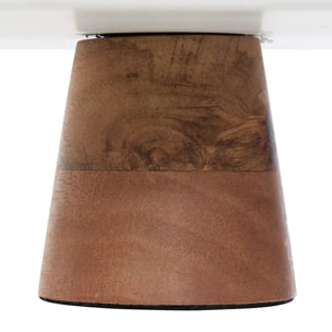 Plat de présentation blanc D25xp8cm