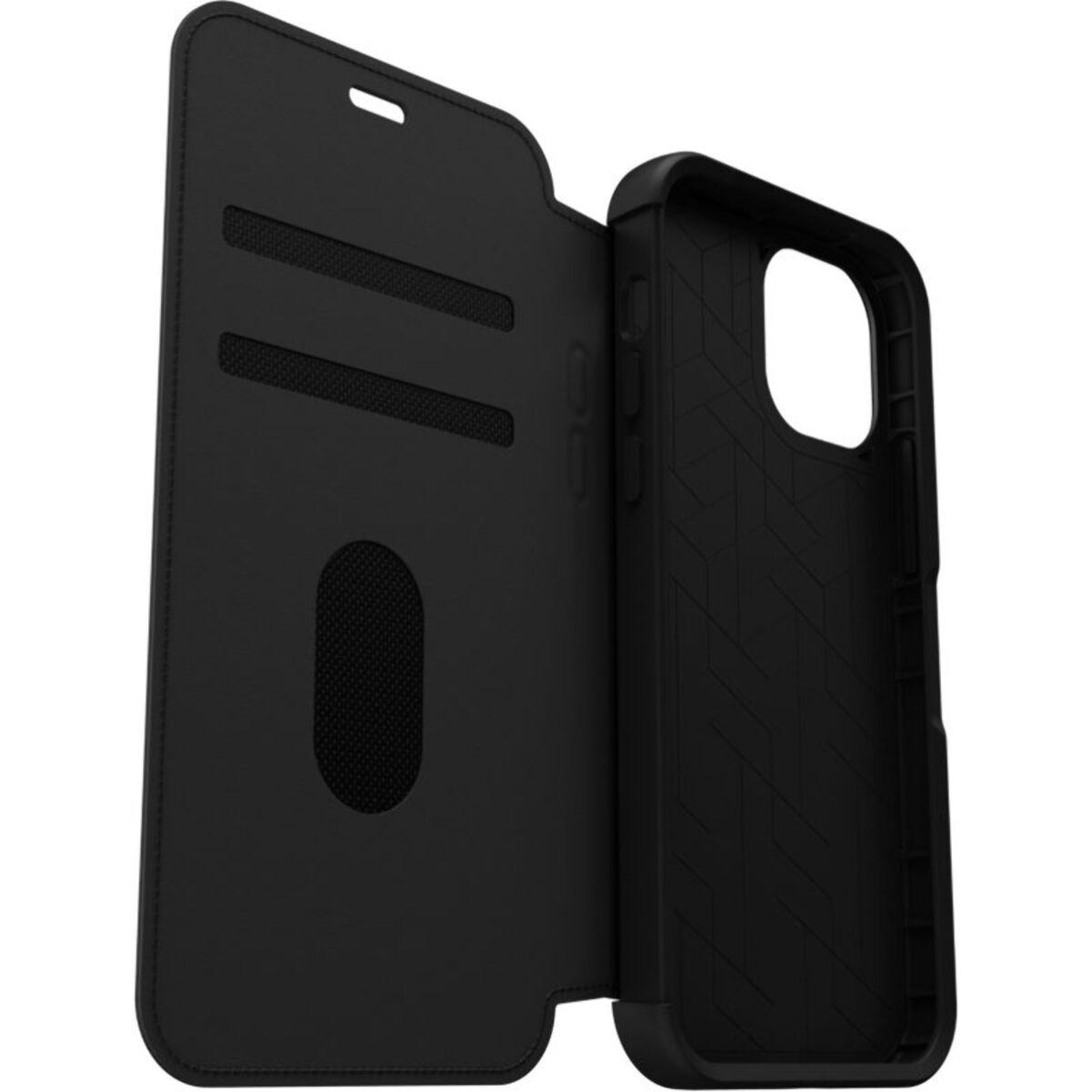 Etui OTTERBOX iPhone 12/12 Pro Strada cuir noir