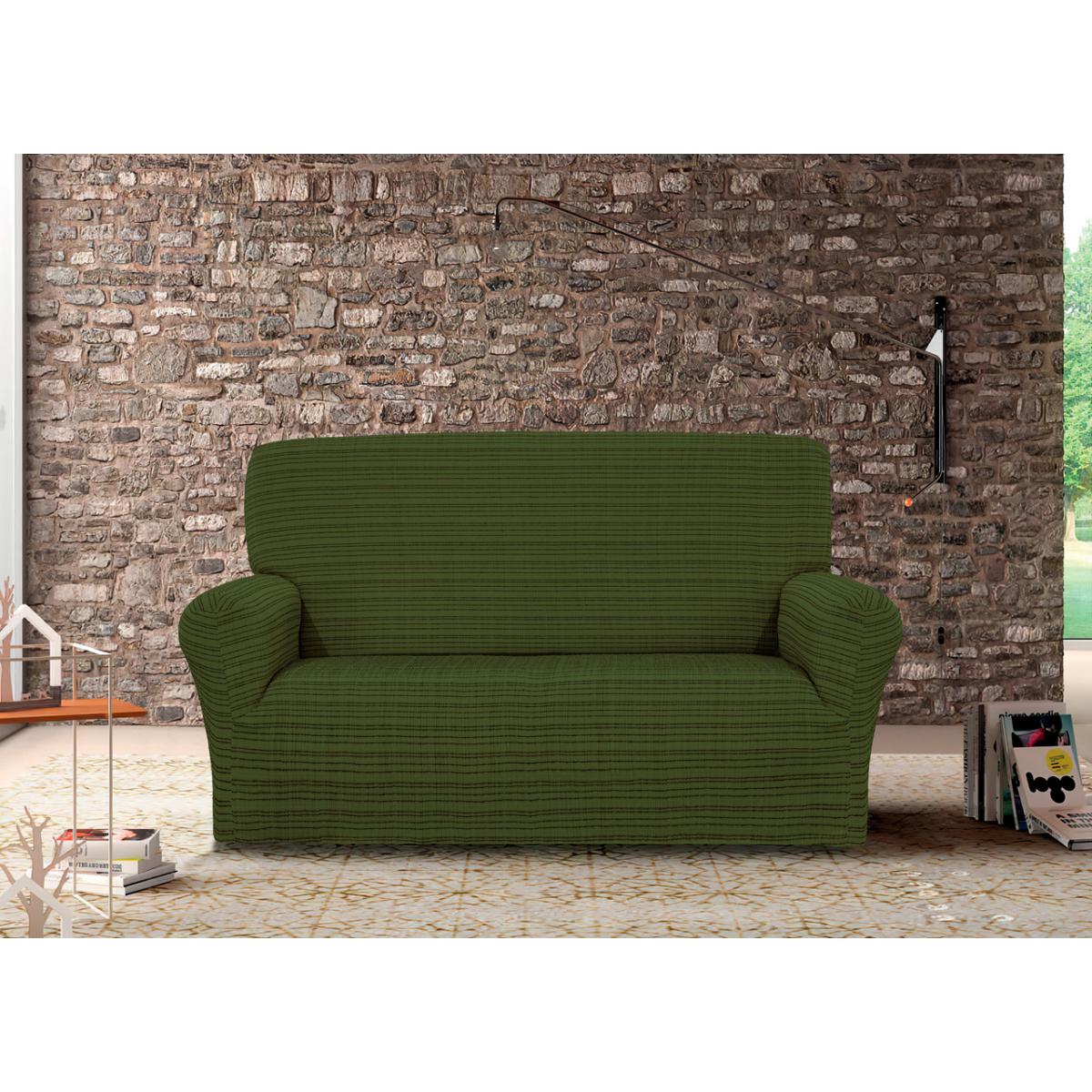 Copridivano Elasticizzato Jacquard Mod. Fanny Verde