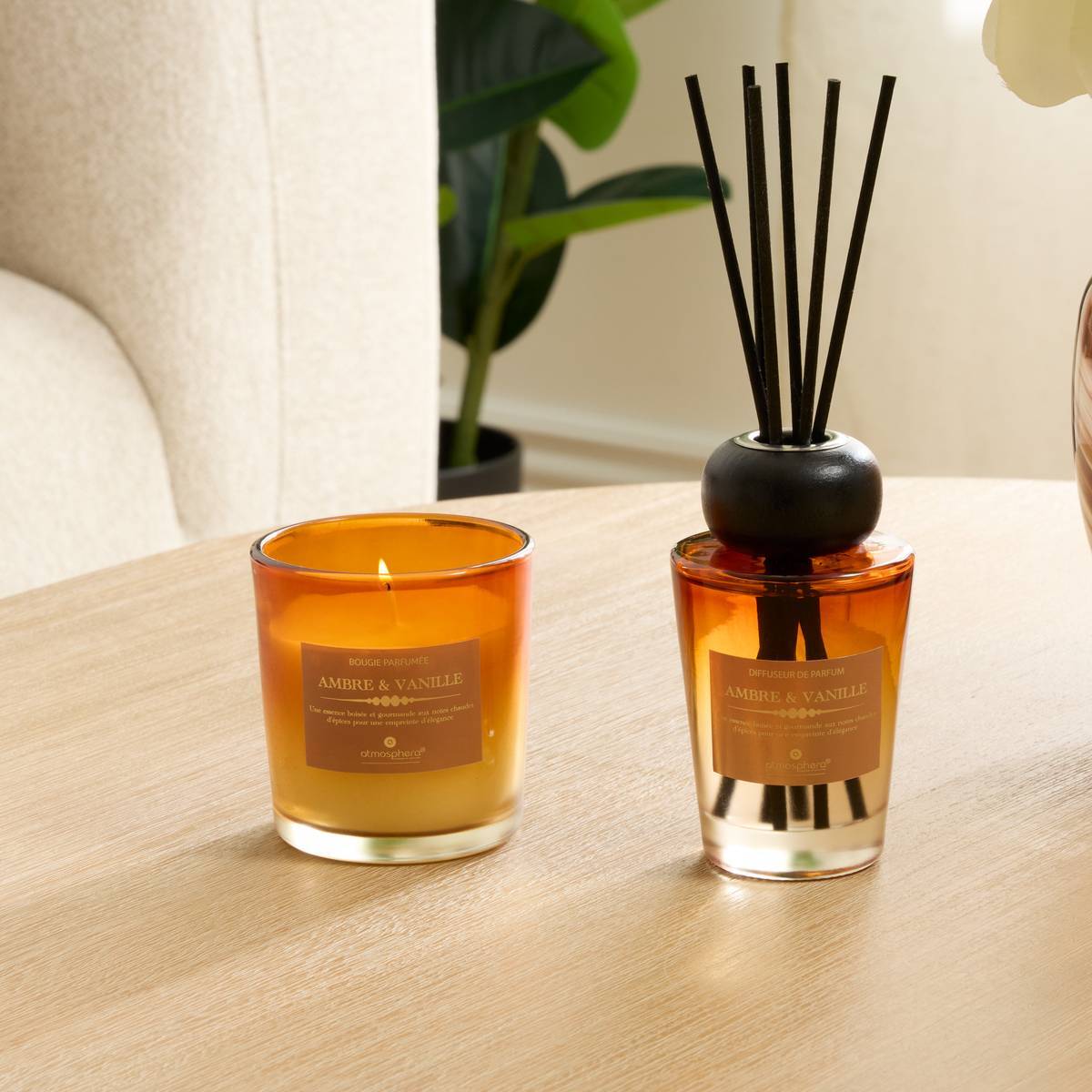 Coffret senteur Alma ambre et vanille