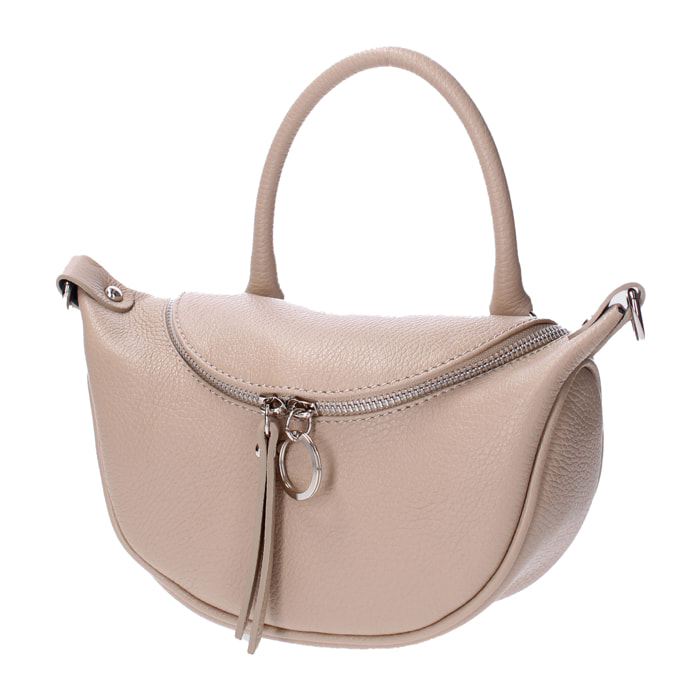 Borsa a mano Mae da donna In Vera pelle Made in Italy 26x13x8 cm