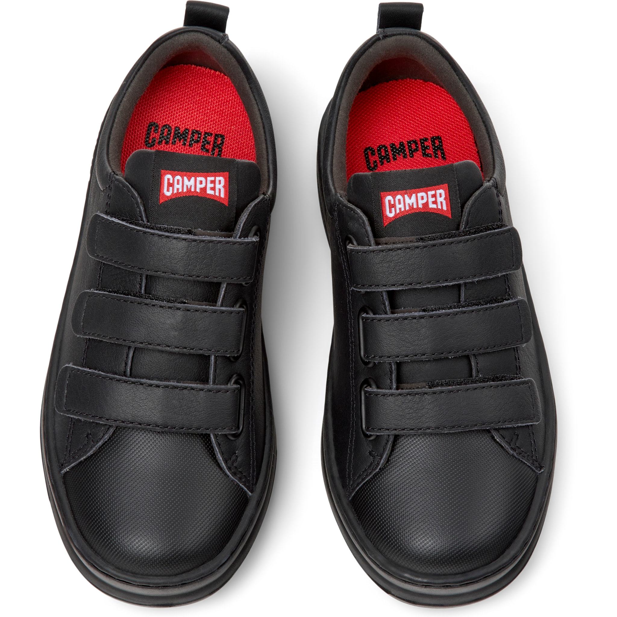Sneakers - CAMPER Runner Four - Nero - Pelle liscia / Tessuto tecnico
