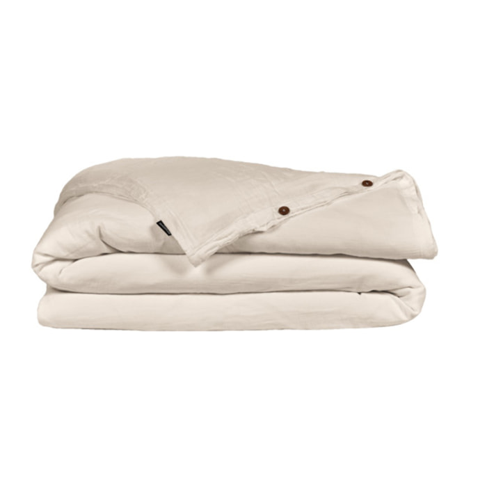 Housse de couette en gaze de coton 240 x 260 cm - GAIA