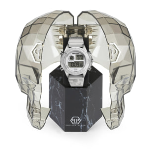 Orologio Philipp Plein THE G.O.A.T. Silicone Bianco