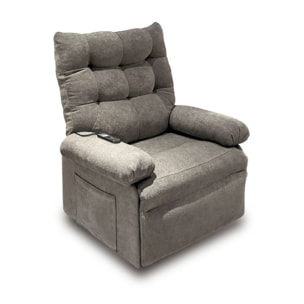 Sillón Relax Cosmo Lift Gris Tabaco