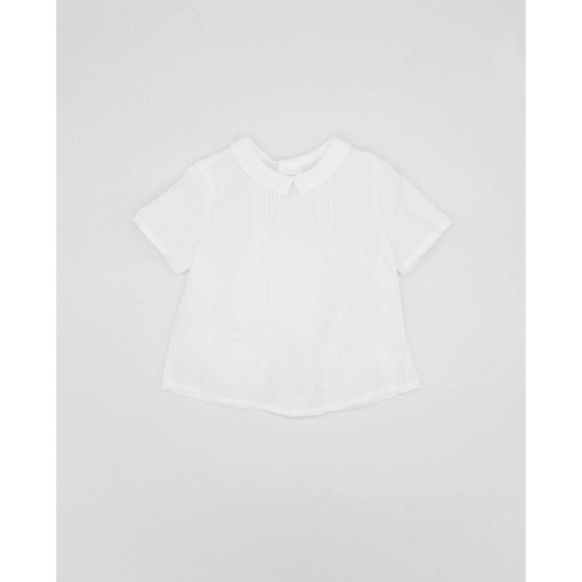 CAMISA SEERSUCKER BLANCO CUELLO FRANCÉS