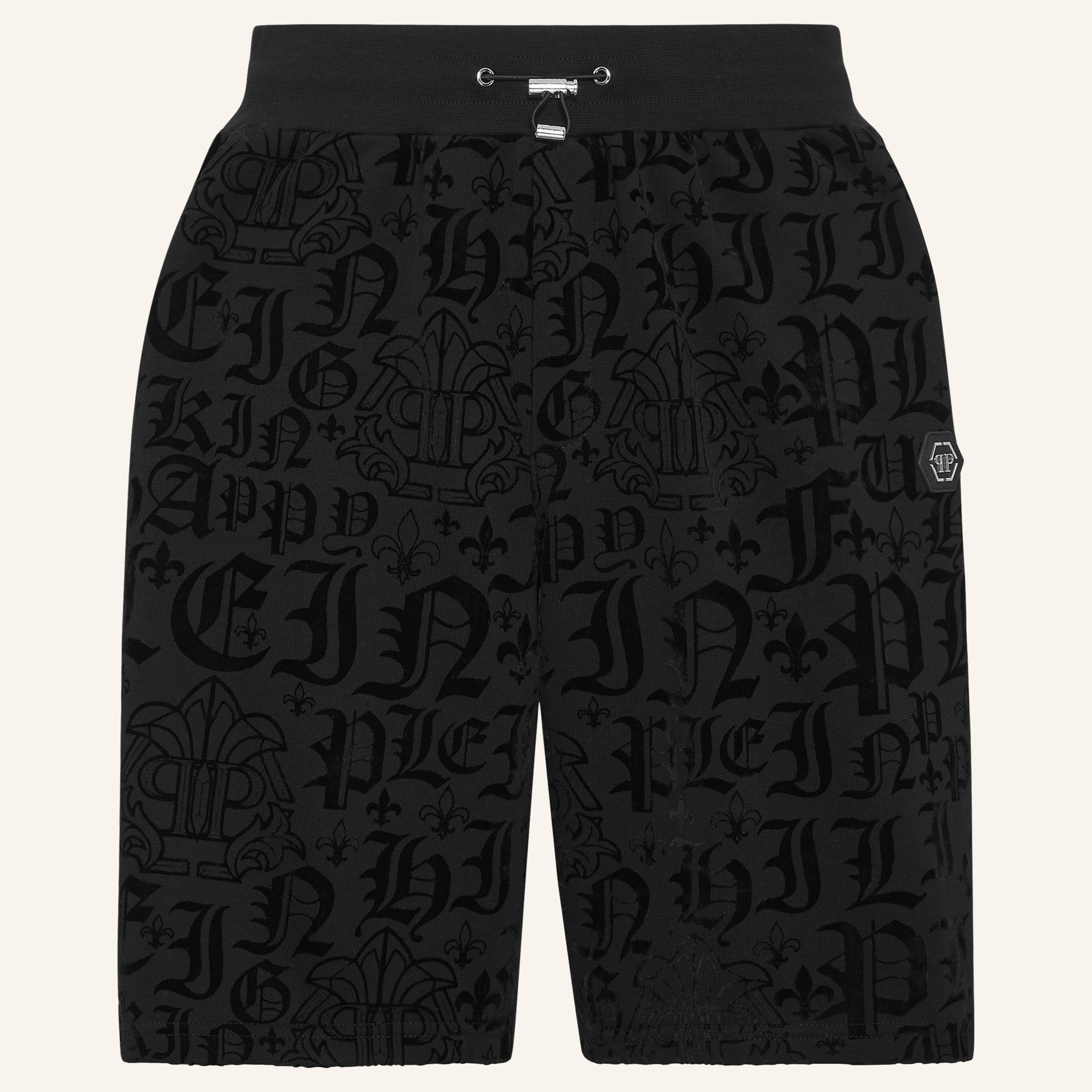 PHILIPP PLEIN Pantalones cortos deportivos GOTHIC PLEIN