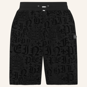 PHILIPP PLEIN Pantalones cortos deportivos GOTHIC PLEIN